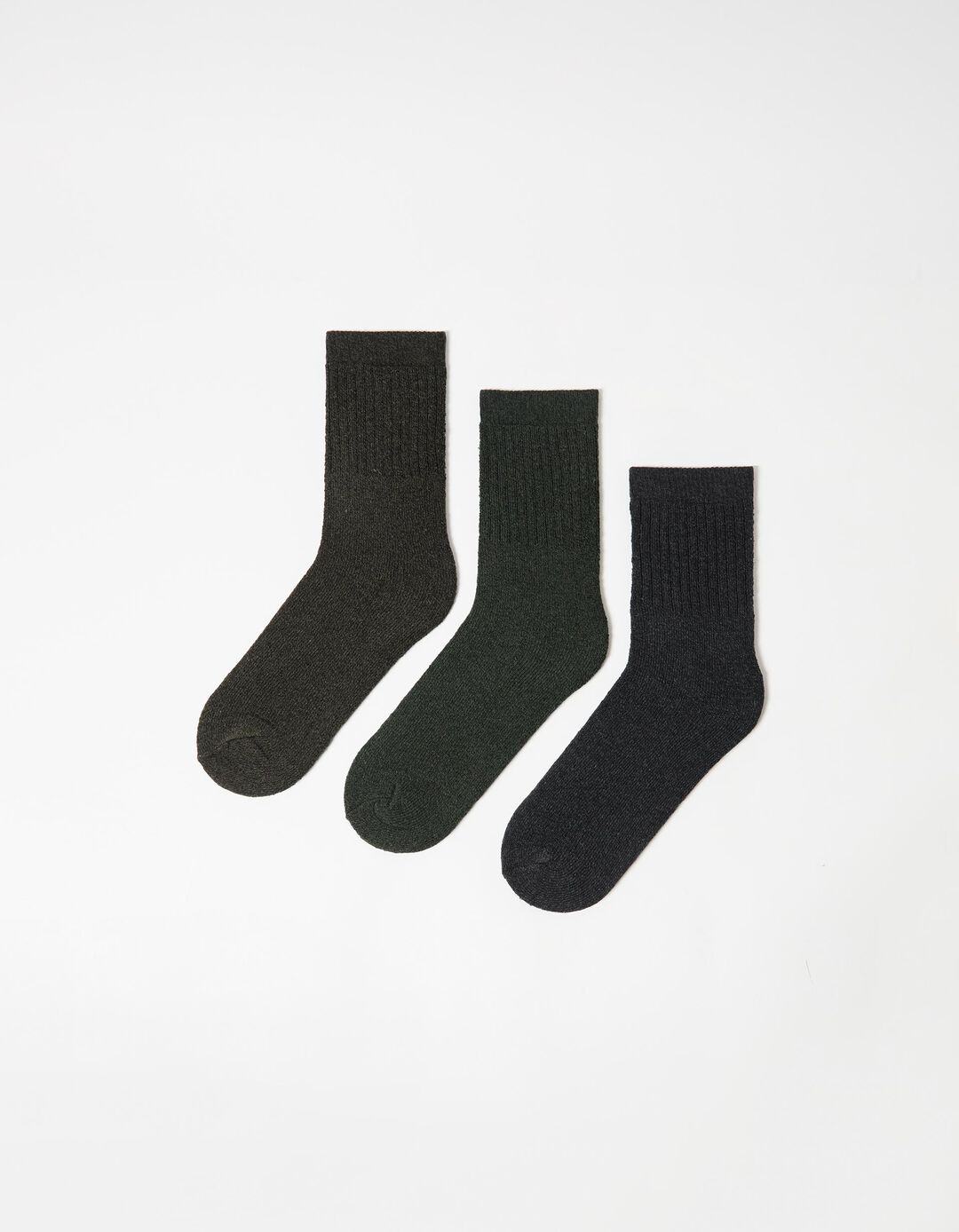 Pack 3 Pares de Meias, Homem, Verde