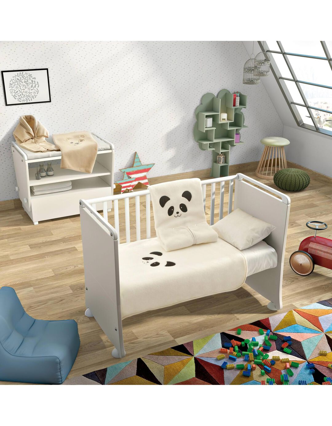 Cobertor 80X110 Cm Panda Pielsa Baby
