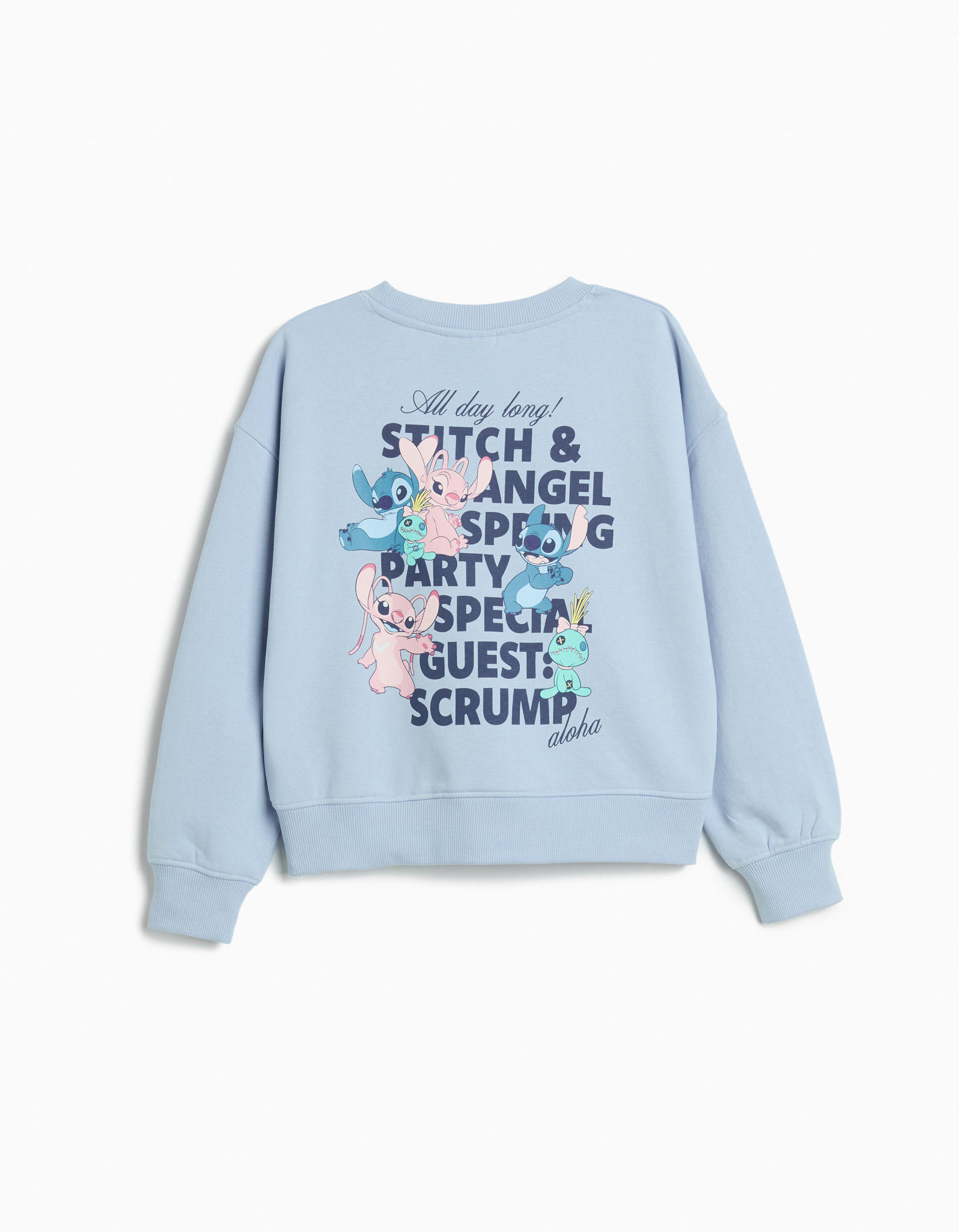 Comprar Online Sweatshirt de Felpa 'Stitch' &copy;Disney, Menina, Azul