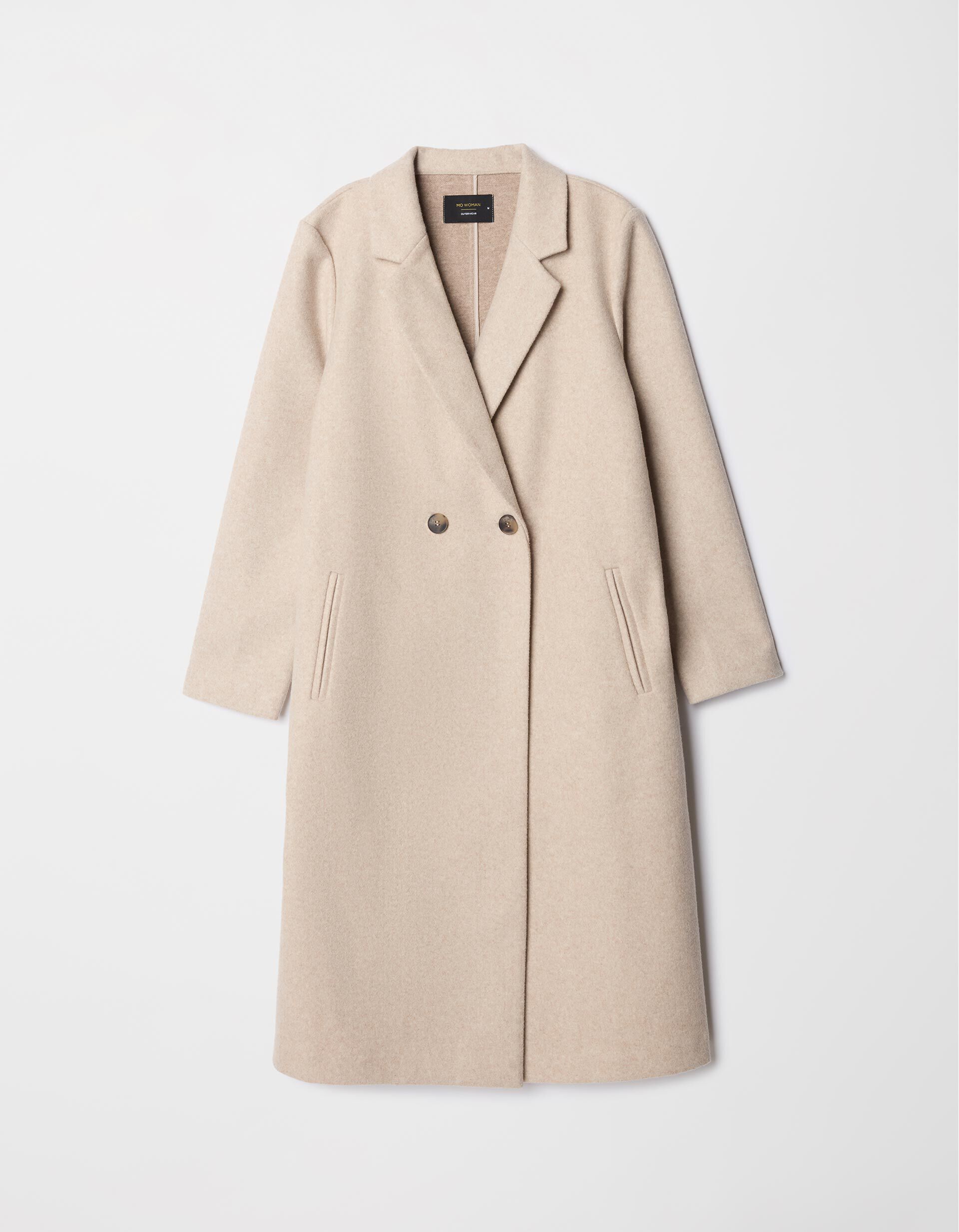 Comprar Online Sobretudo, Mulher, Bege Claro