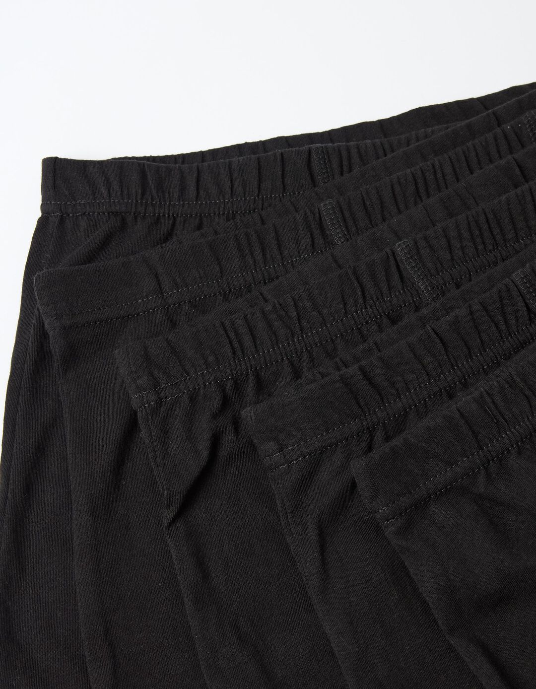 5 Boxers B&aacute;sicos, Homem, Preto
