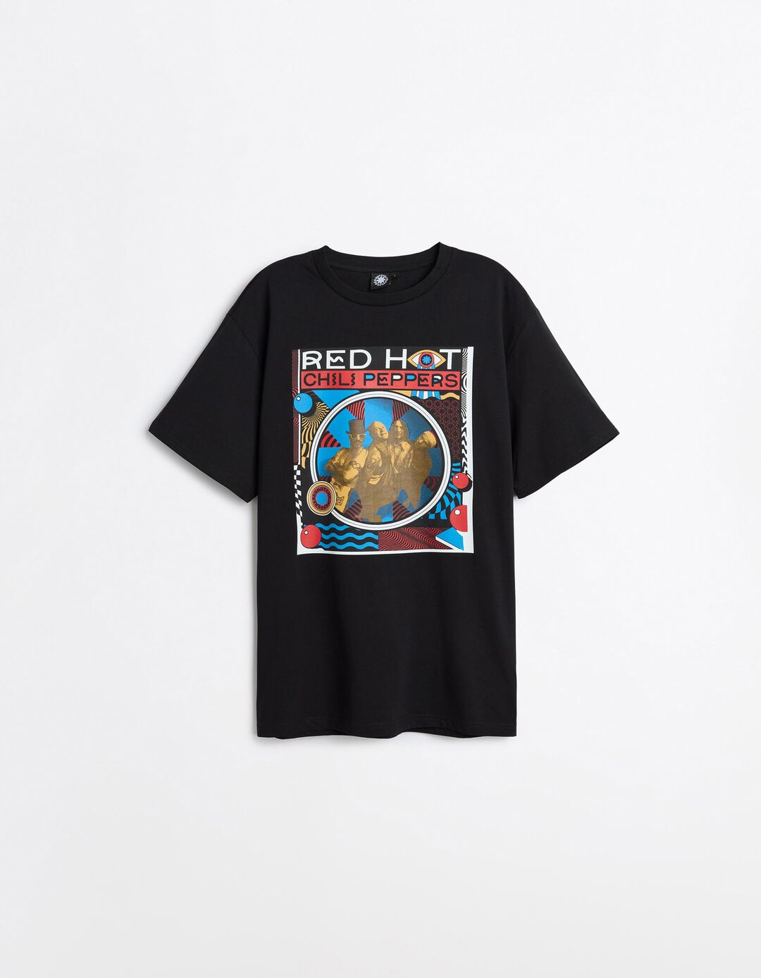 T-shirt Red Hot Chili Peppers, Homem, Preto