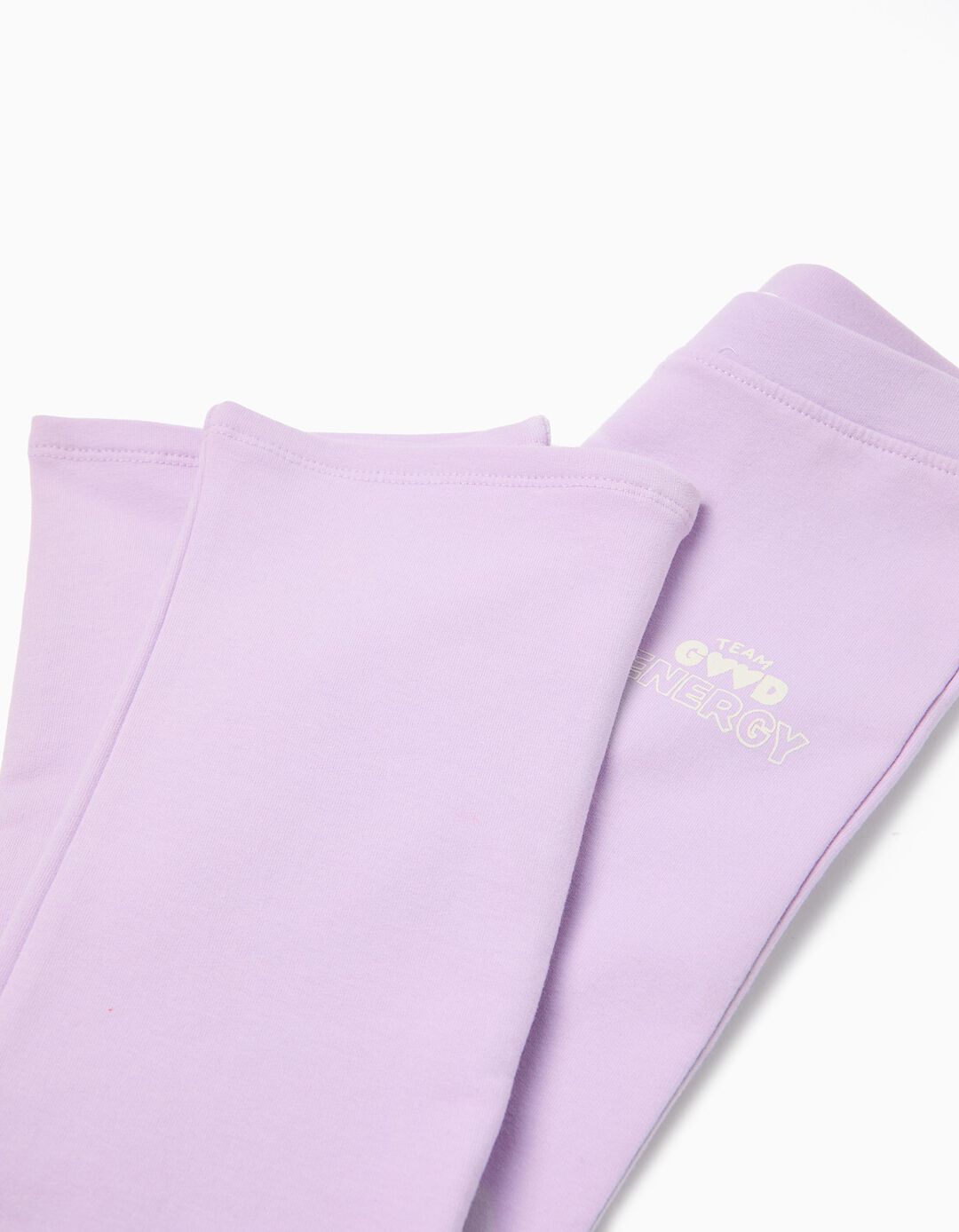 Leggings Flare, Menina, Roxo Claro