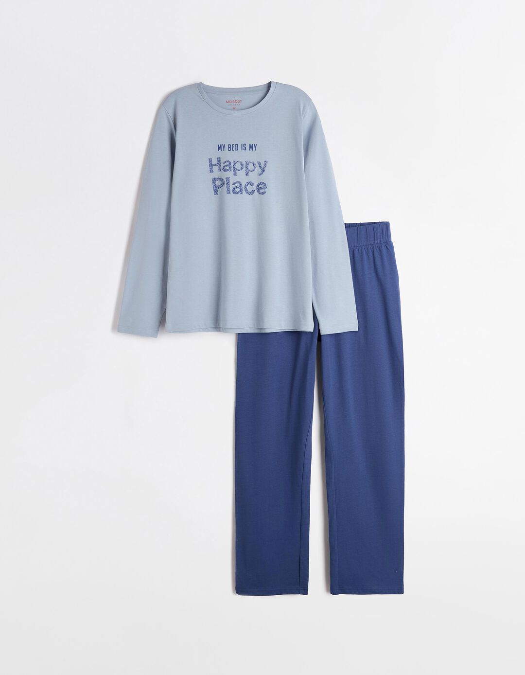 Pijama Jersey, Mulher, Azul Claro