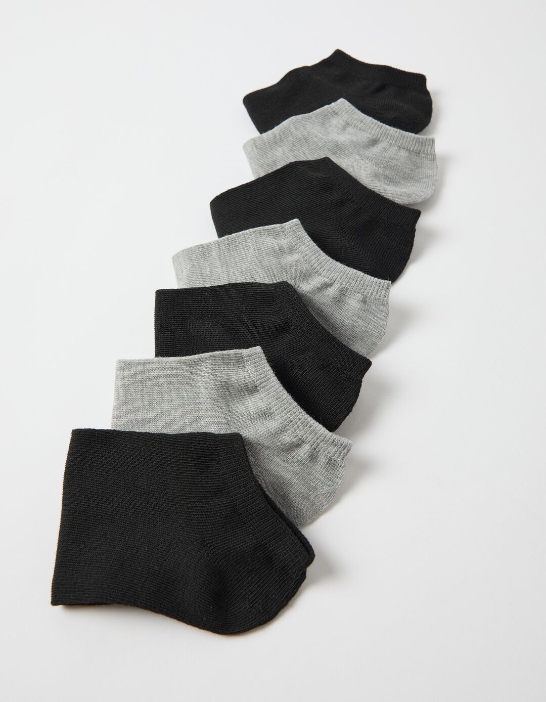 Pack 7 Pares de Meias Tornozelo, Mulher, Multicor