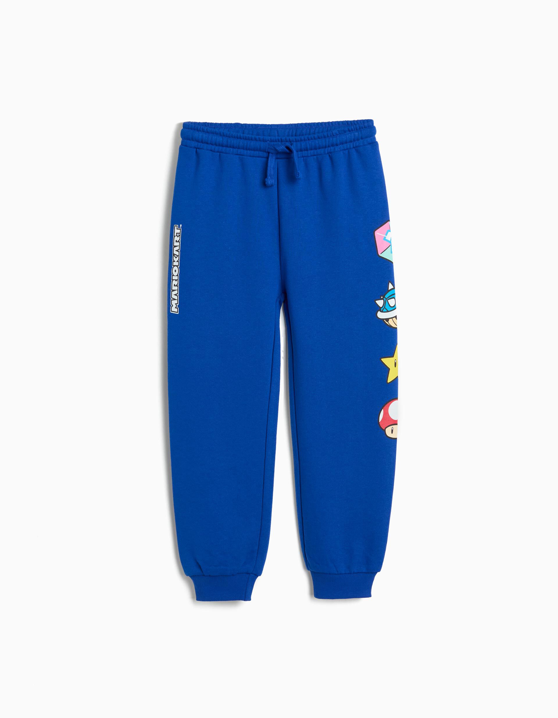 Comprar Online Cal&ccedil;as de Felpa 'Super Mario', Menino, Azul