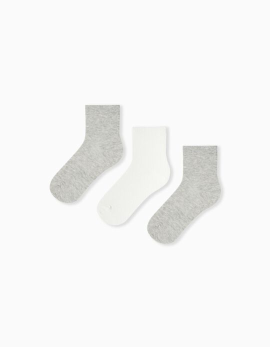 Comprar Online Pack 3 Pares de Meias, Criança, Multicor