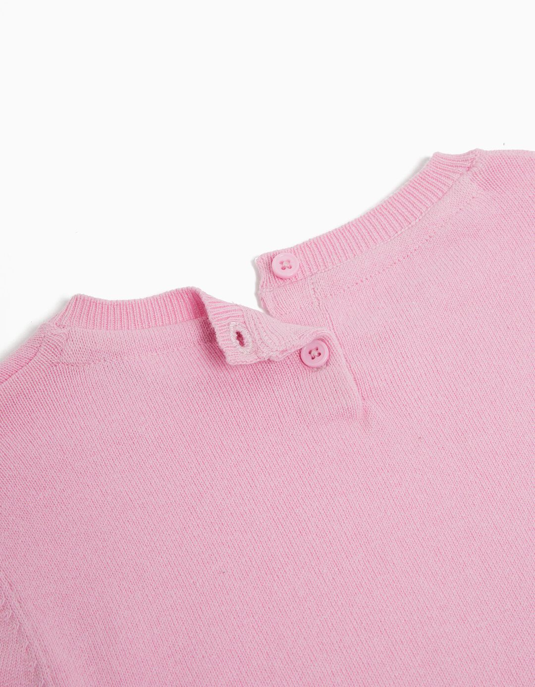 Camisola de Malha, Menina, Rosa Claro
