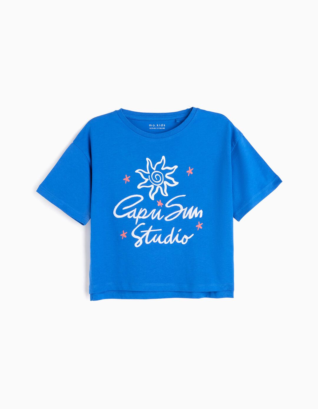 T-shirt, Menina, Azul 