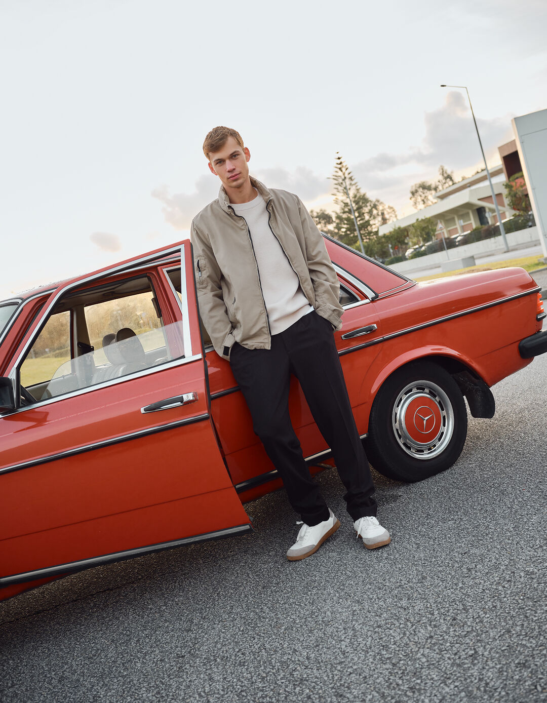 Casaco, Homem, Bege Escuro