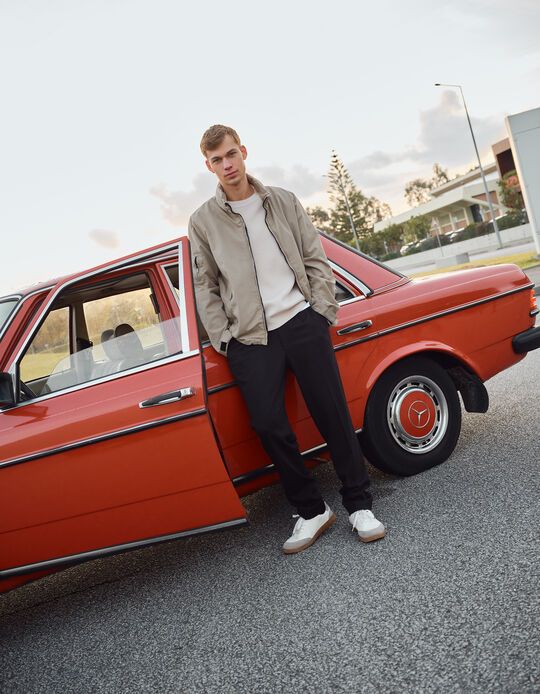 Comprar Online Casaco, Homem, Bege Escuro