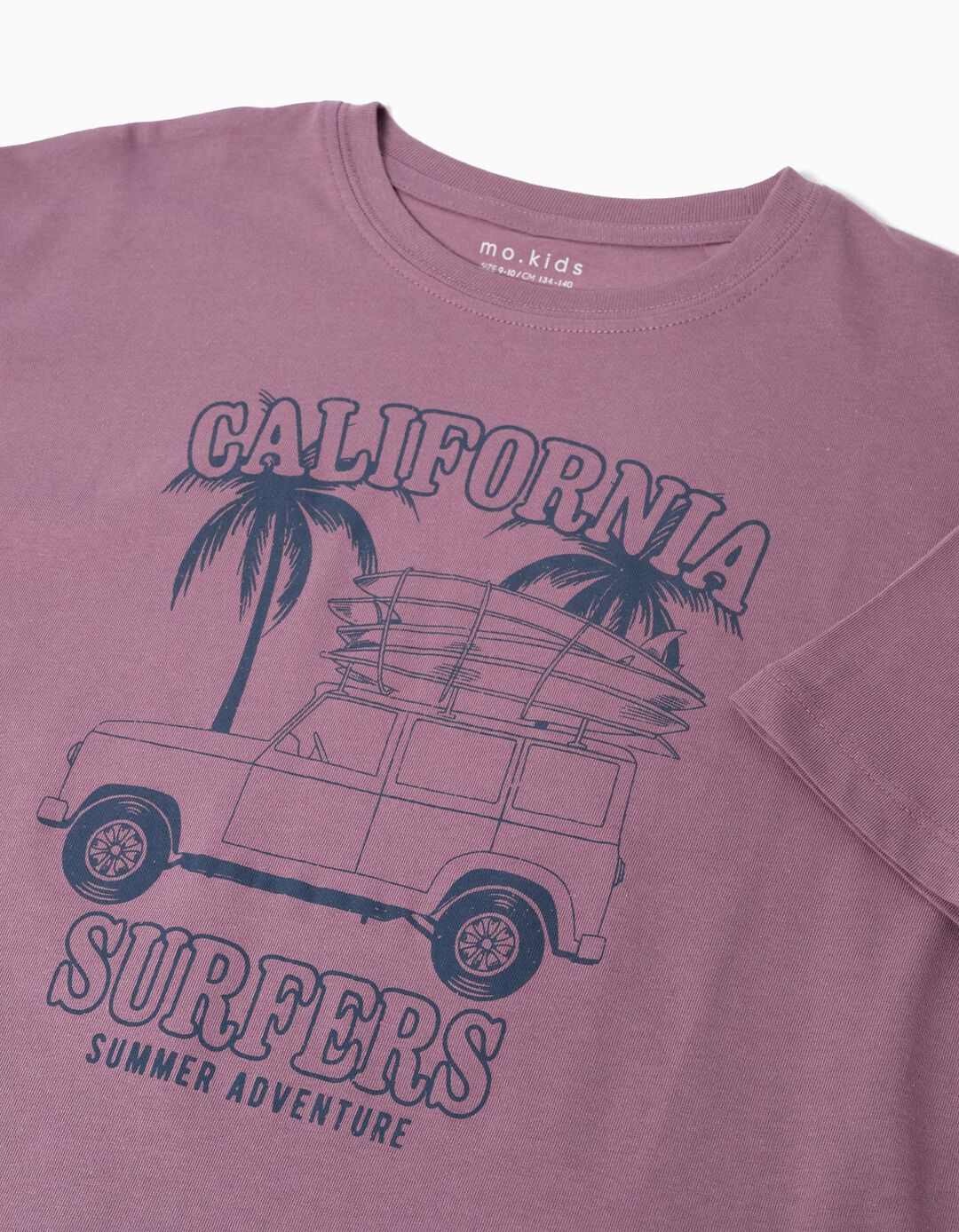 T-shirt Print, Menino, Roxo
