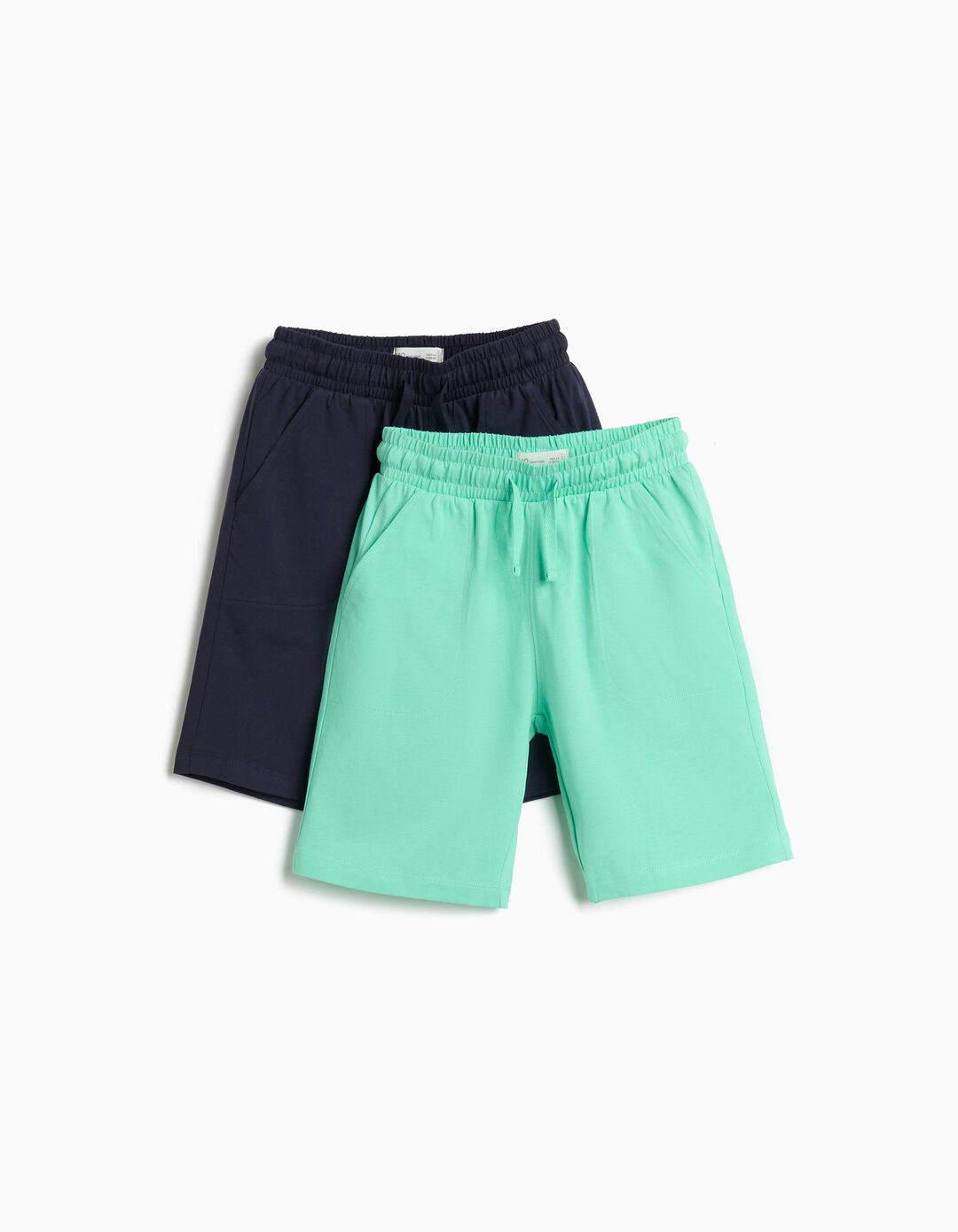 Pack 2 Cal&ccedil;&otilde;es, Menino, Azul Escuro