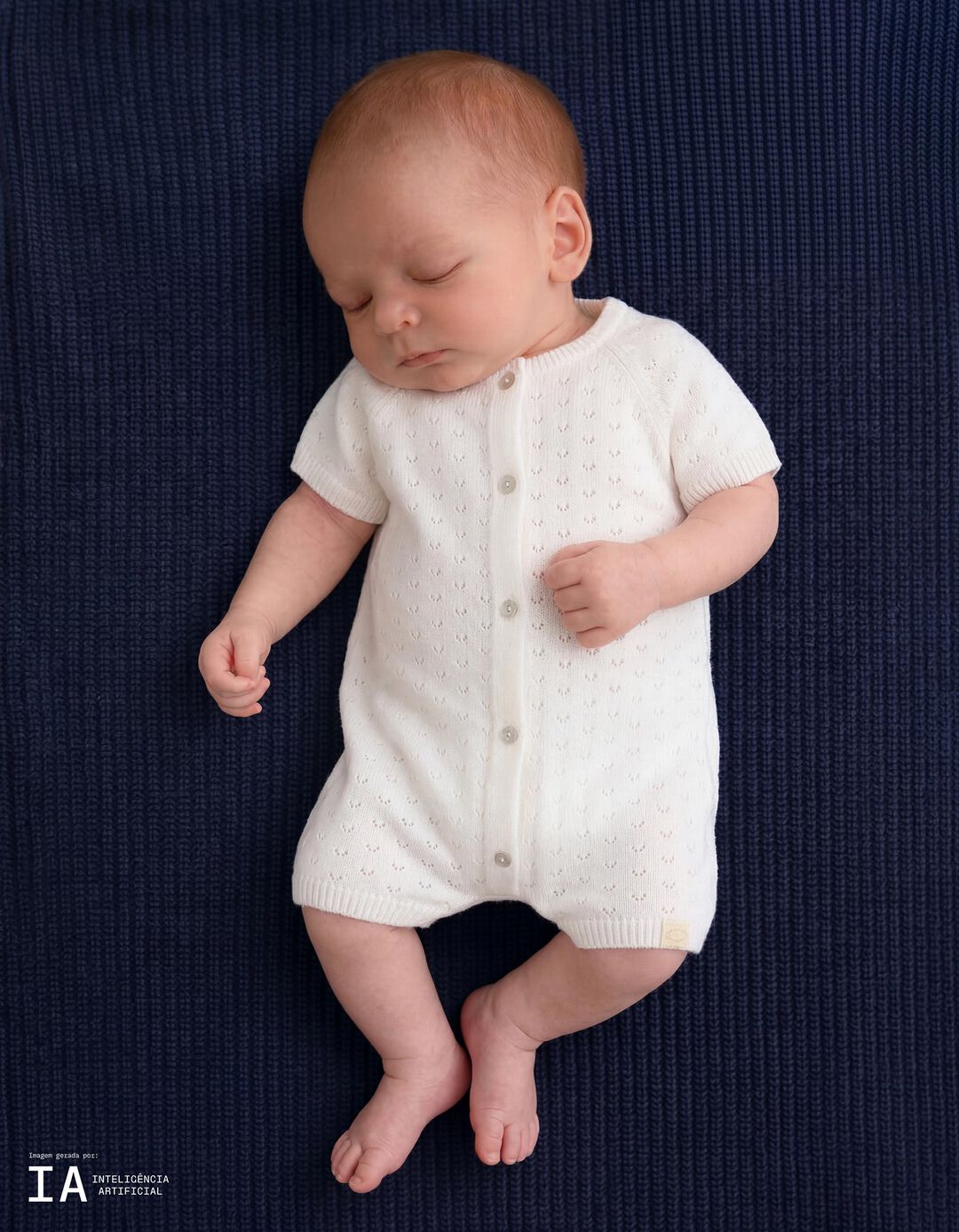 Macac&atilde;o, Rec&eacute;m-Nascido, Branco