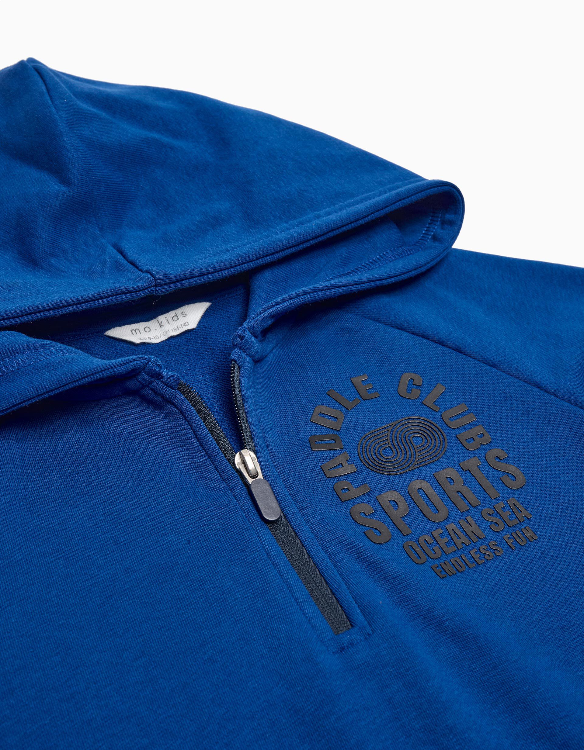 Comprar Online Sweatshirt Capuz, Menino, Azul Escuro