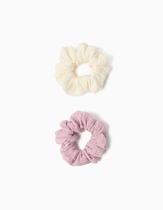 Comprar Online Pack 2 El&aacute;sticos Scrunchies, Menina, Multicolor