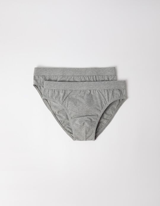 Comprar Online Pack 2 Cuecas, Homem, Cinzento