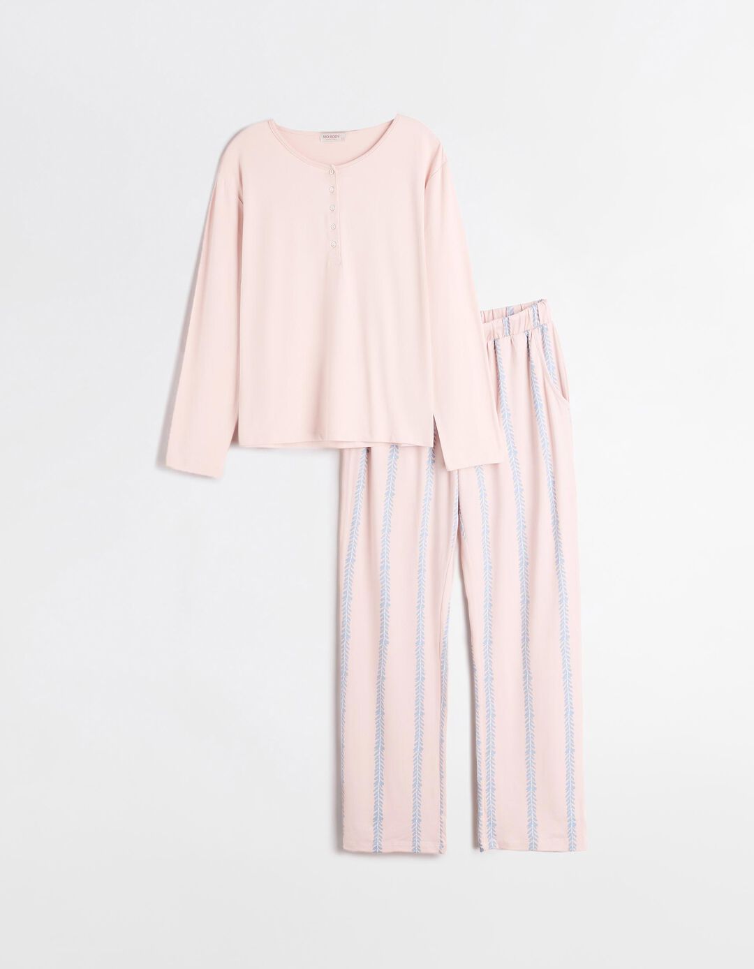 Pijama Jersey, Mulher, Rosa Claro
