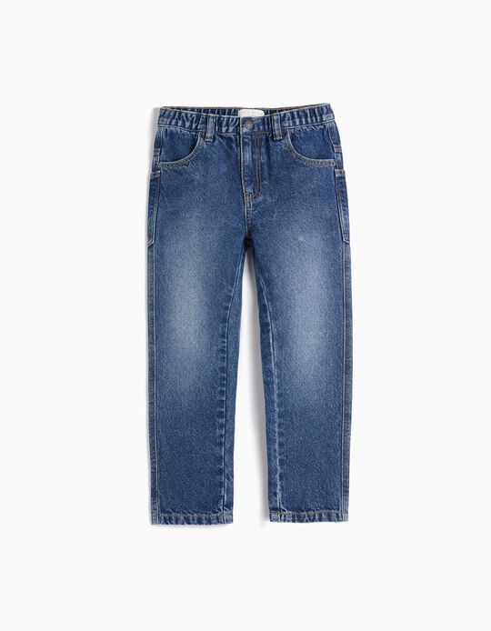 Comprar Online Calças de Ganga, Menino, Azul