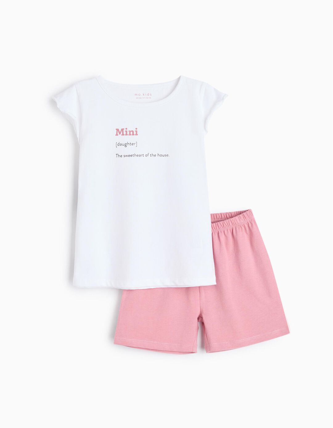 Pijama 'Mini', Recém-Nascido, Branco