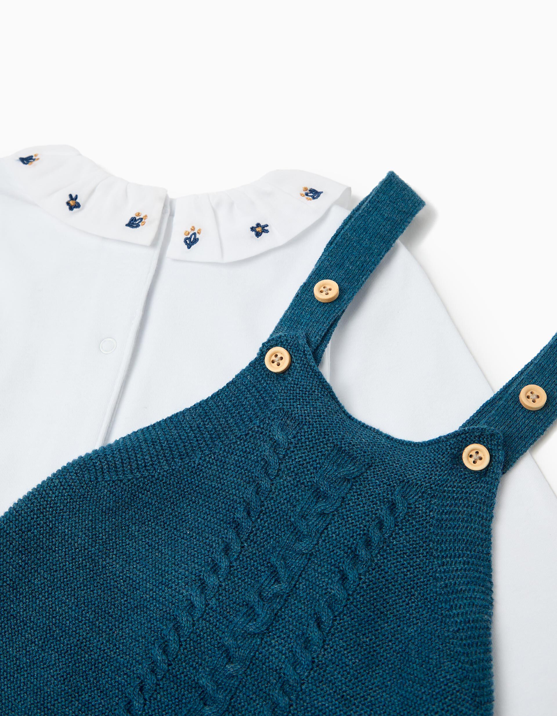 Comprar Online Conjunto Body e Macac&atilde;o, Rec&eacute;m-Nascido, Azul Escuro