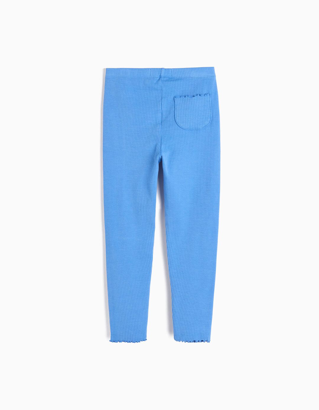 Leggings Malha, Menina, Azul