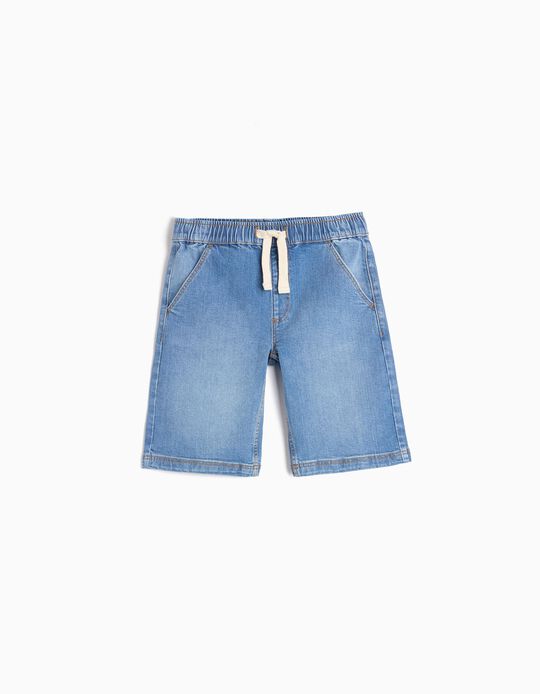 Comprar Online Calções Joggers de Ganga, Menino, Azul