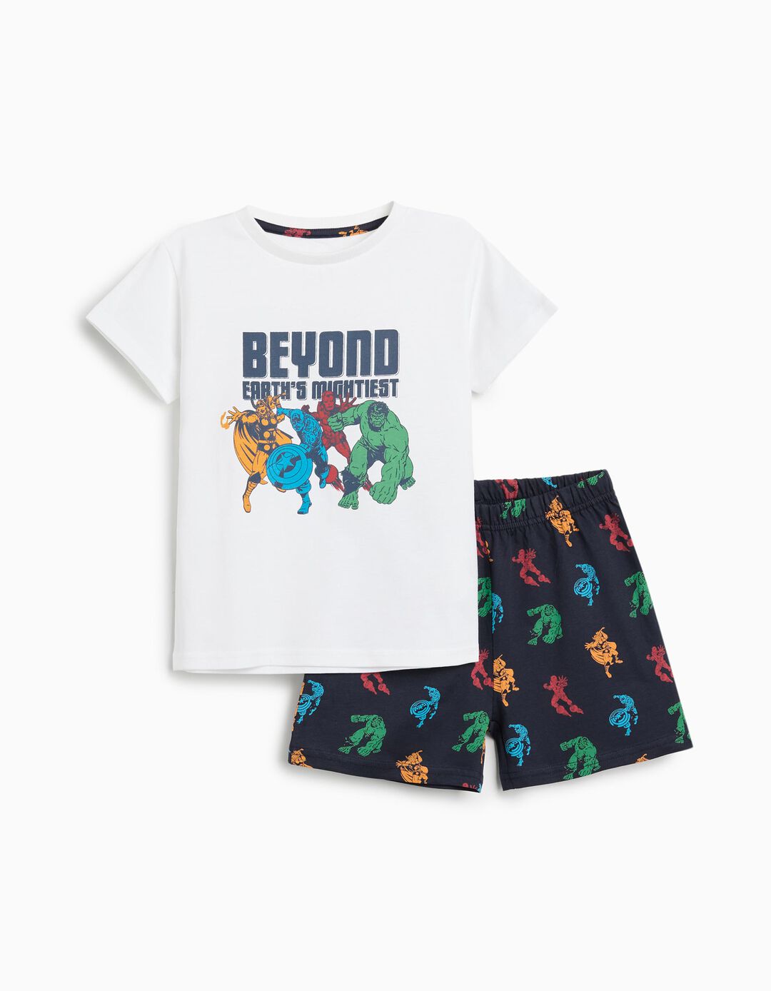 Pijama 'Avengers', Menino, Branco