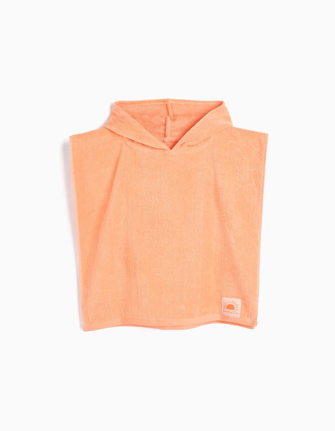 Poncho, Criança, Laranja