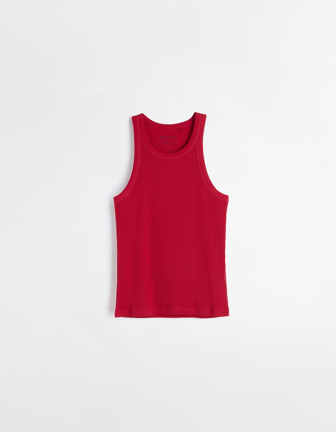 Top Básico, Mulher, Vermelho Escuro