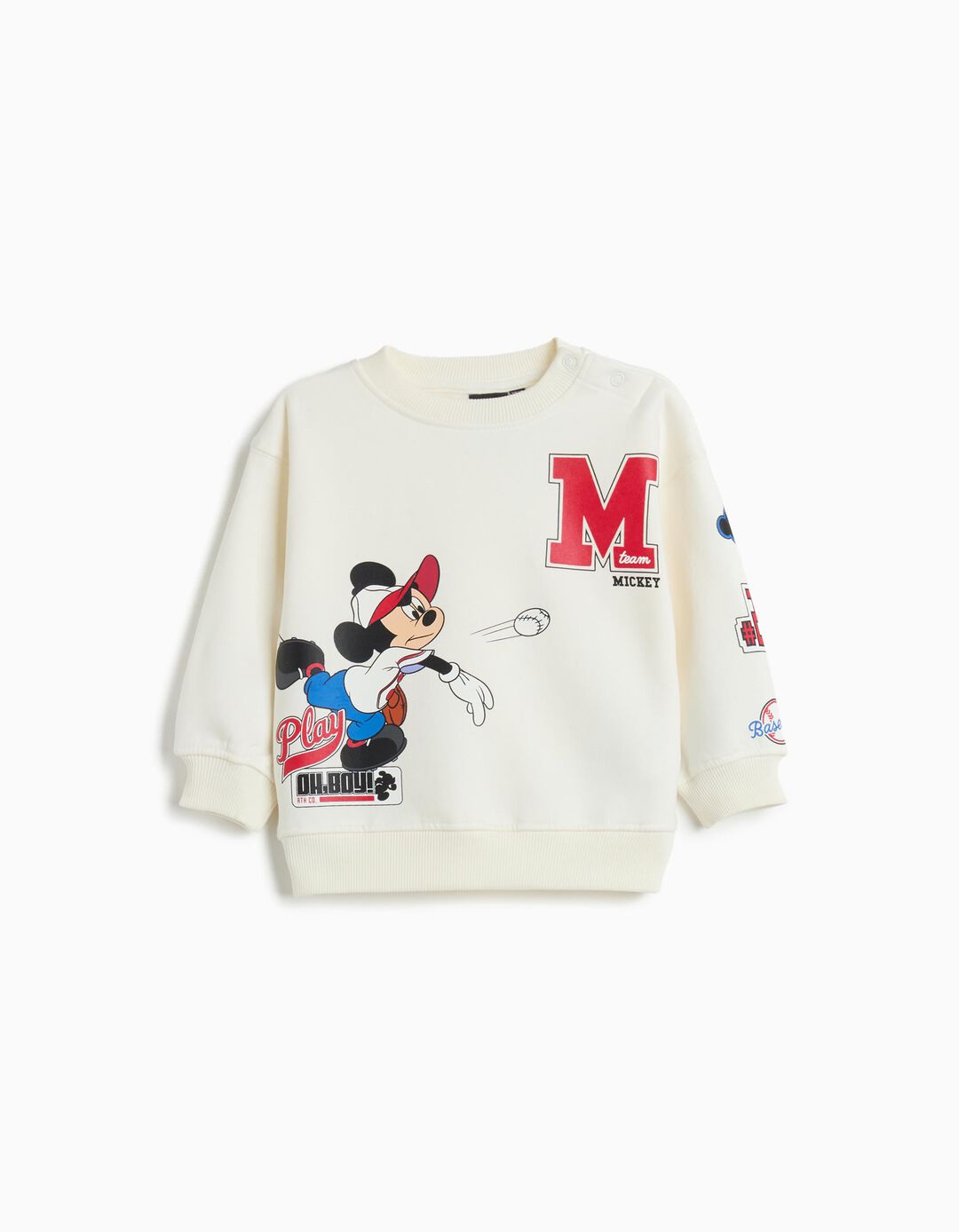 Sweatshirt 'Mickey' &copy;Disney, Menino, Branco