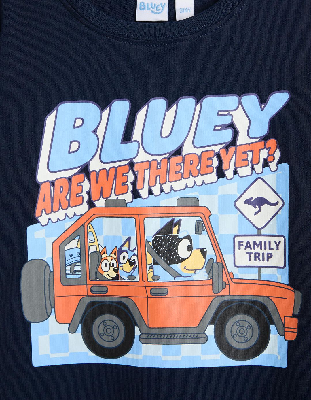 Conjunto 'Bluey', Menino, Azul Escuro