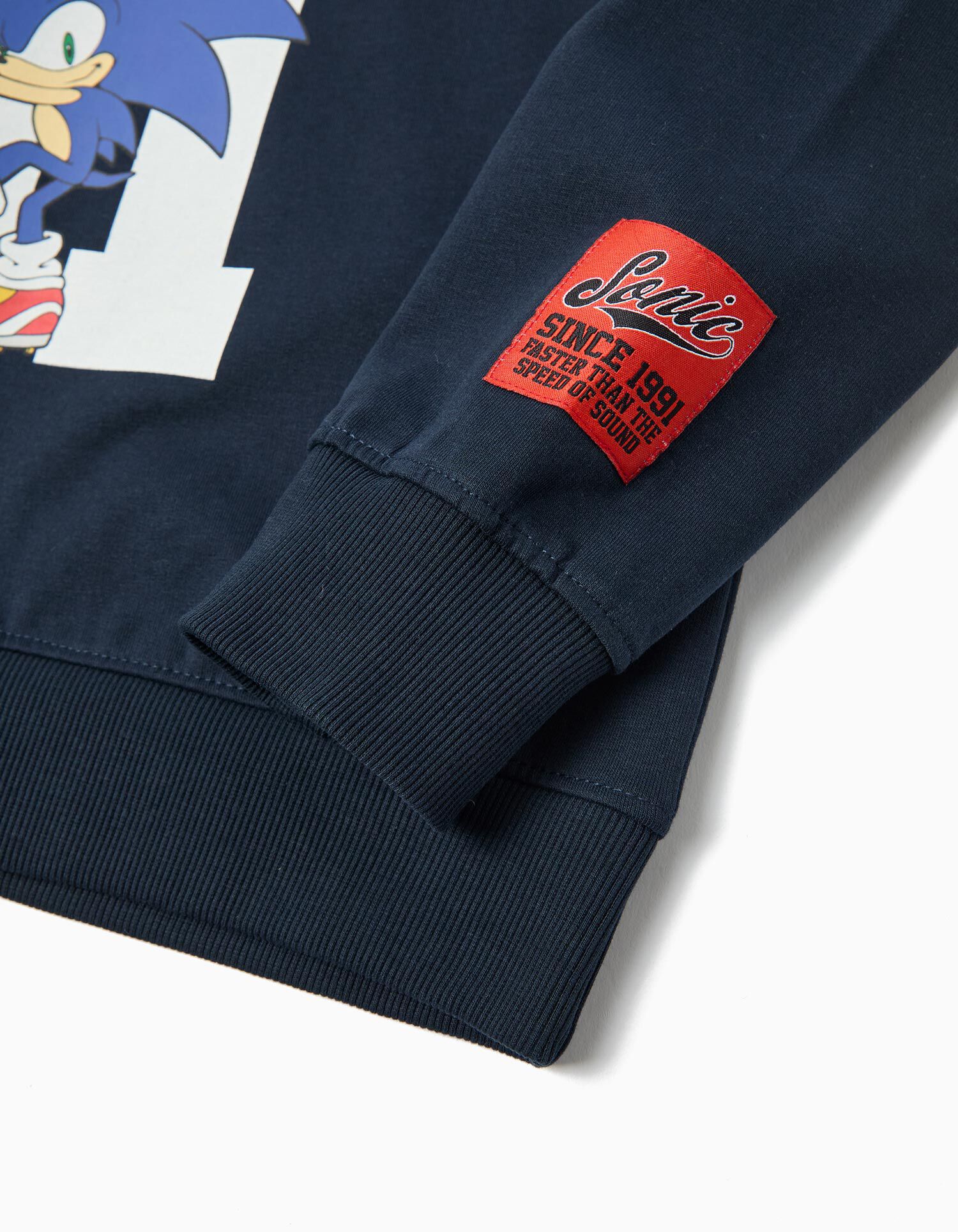 Comprar Online Sweatshirt 'Sonic', Menino, Azul Escuro