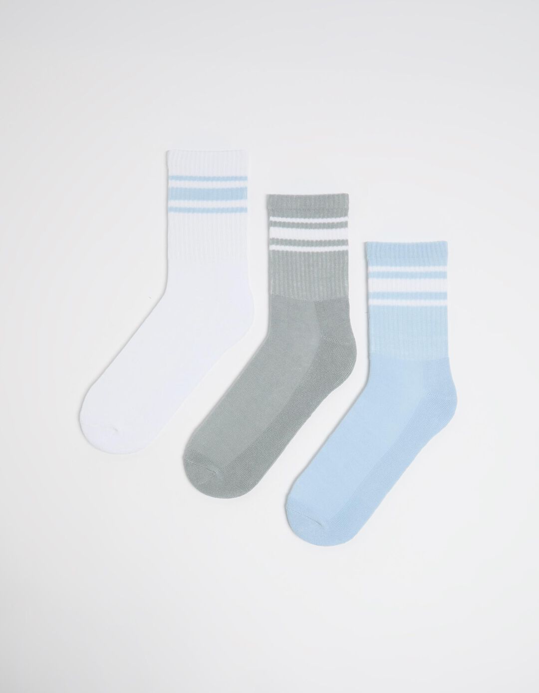 Pack 3 Pares de Meias Desporto, Mulher, Multicor