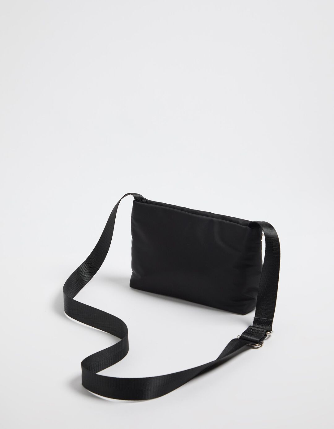 Mala Tiracolo Nylon, Mulher, Preto