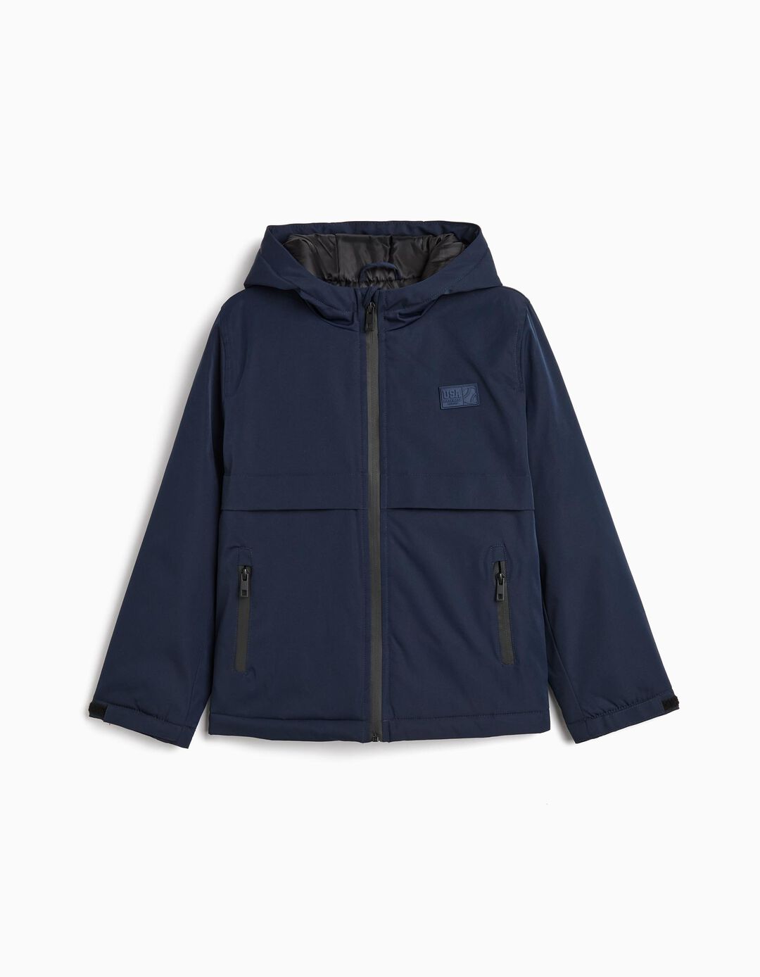 Parka, Menino, Azul Escuro