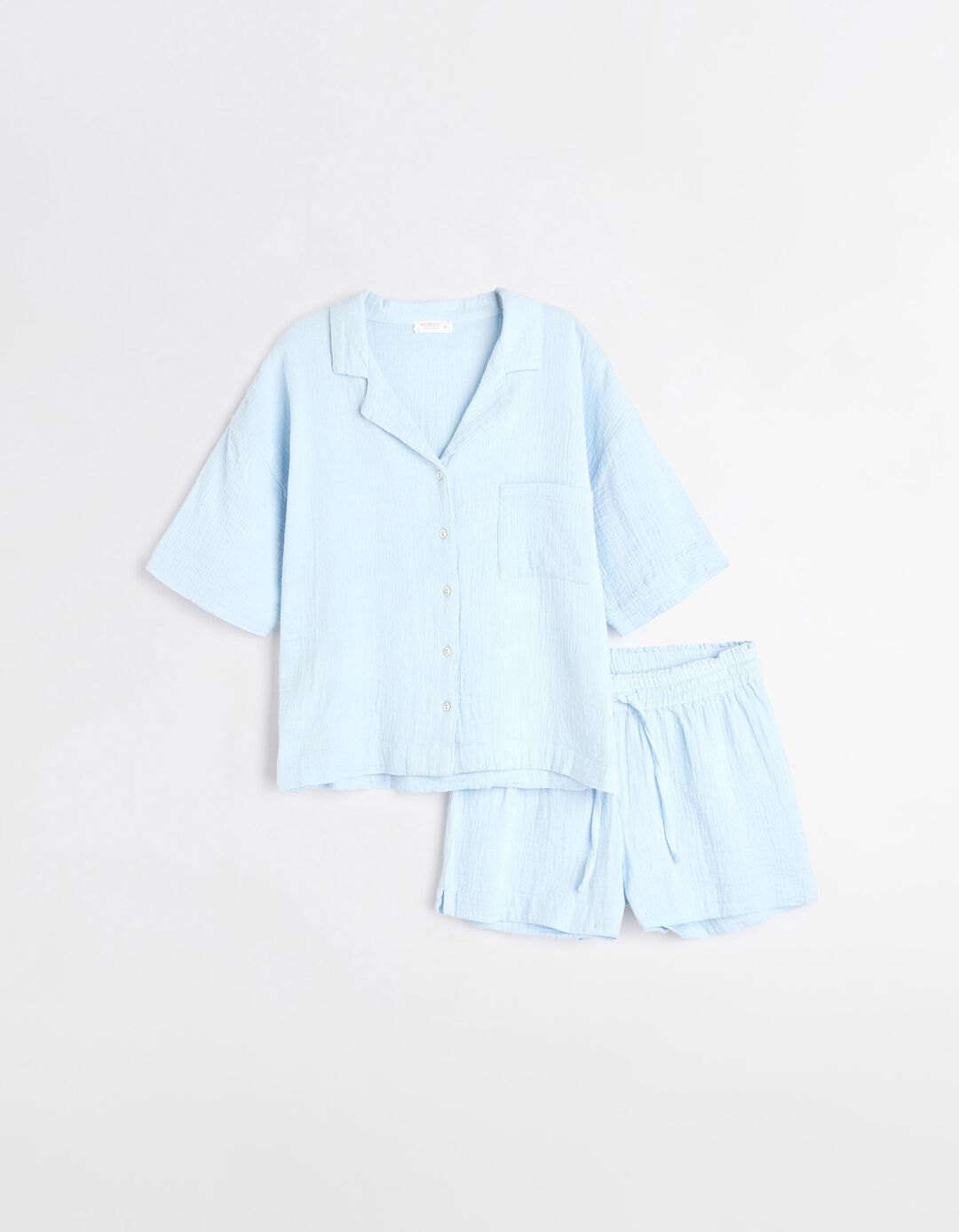 Pijama, Mulher, Azul Claro
