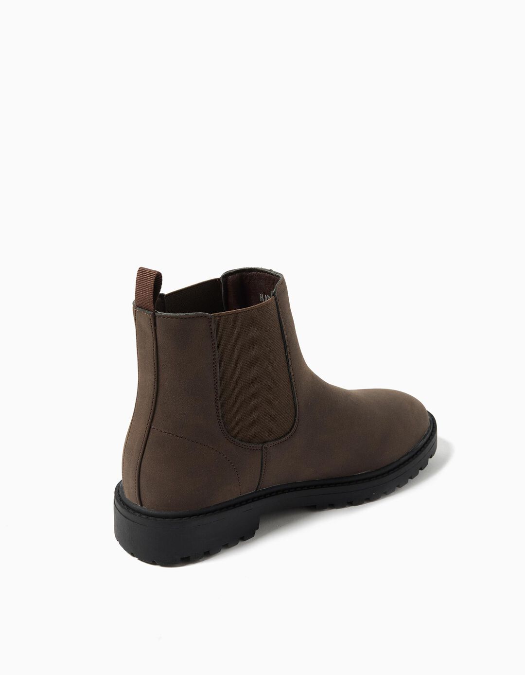 Botas, Menino, Castanho