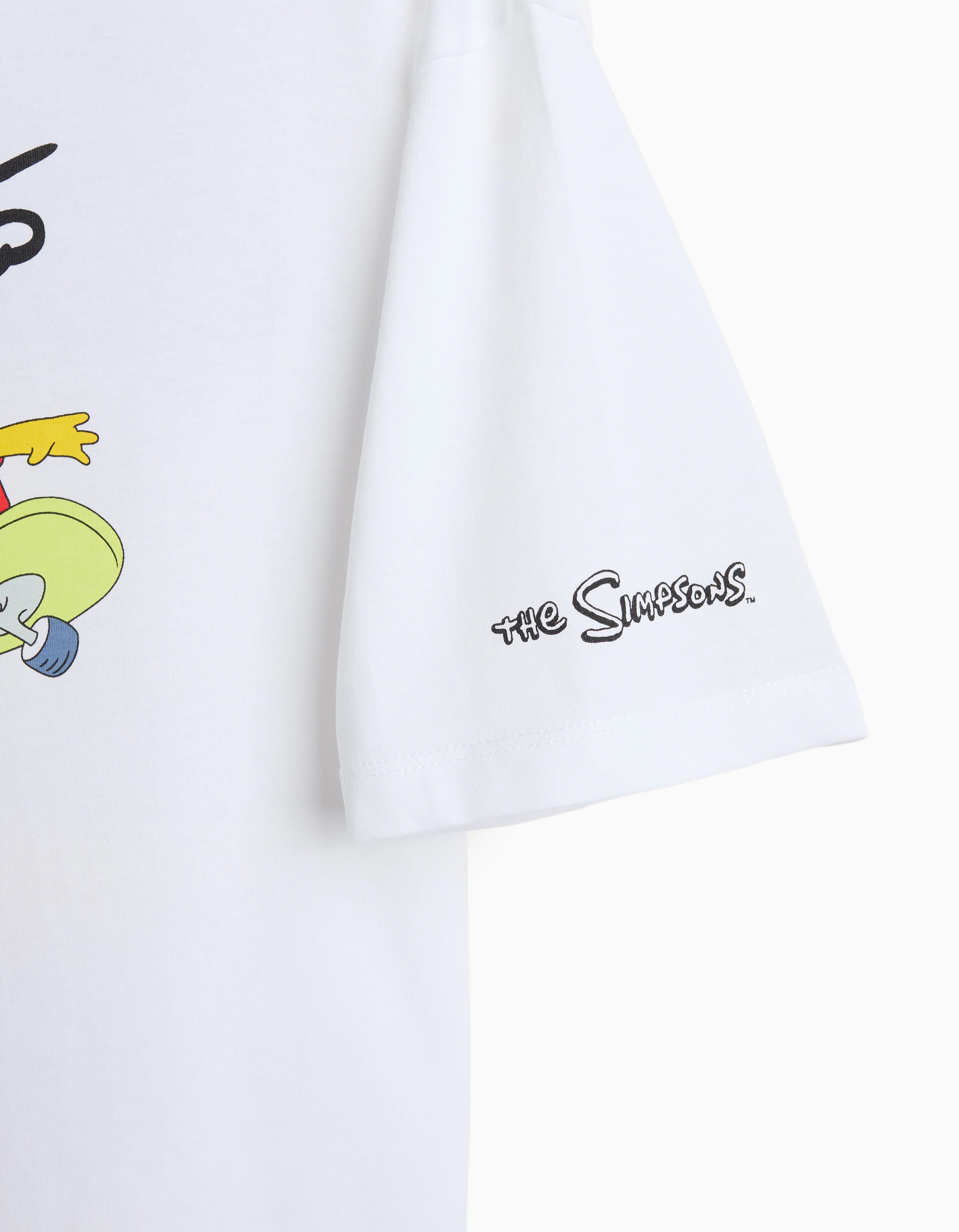 Comprar Online T-shirt 'Bart' Simpsons, Menino, Branco