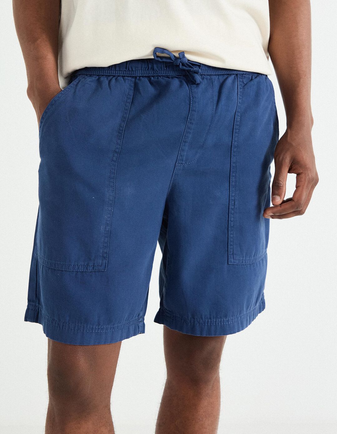 Calções, Homem, Azul Escuro