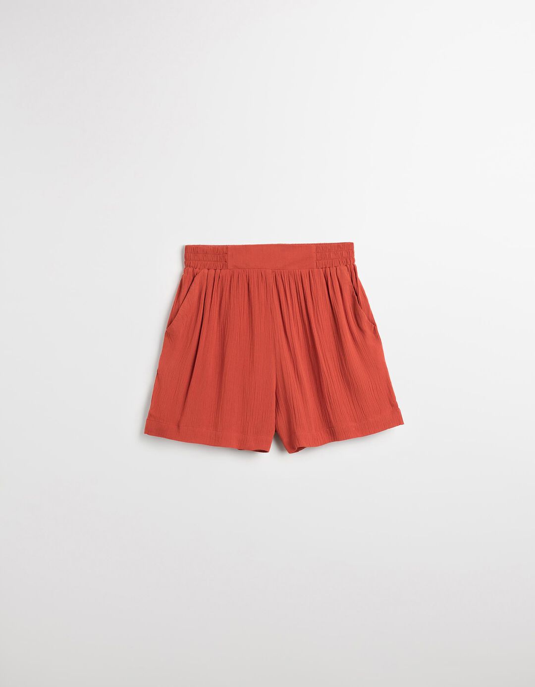 Calções, Mulher, Vermelho Escuro 