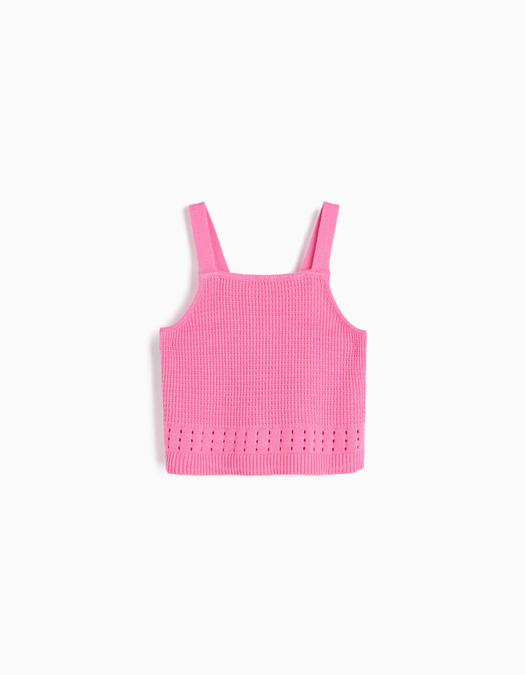 Top Crochet, Menina, Rosa
