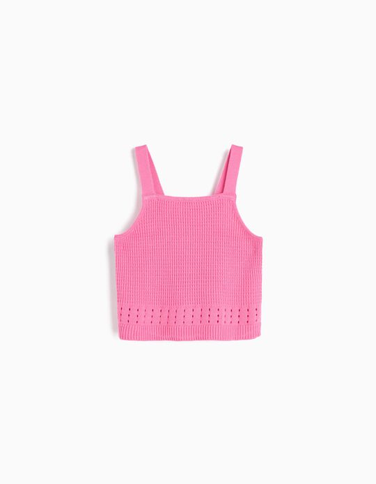 Comprar Online Top Crochet, Menina, Rosa