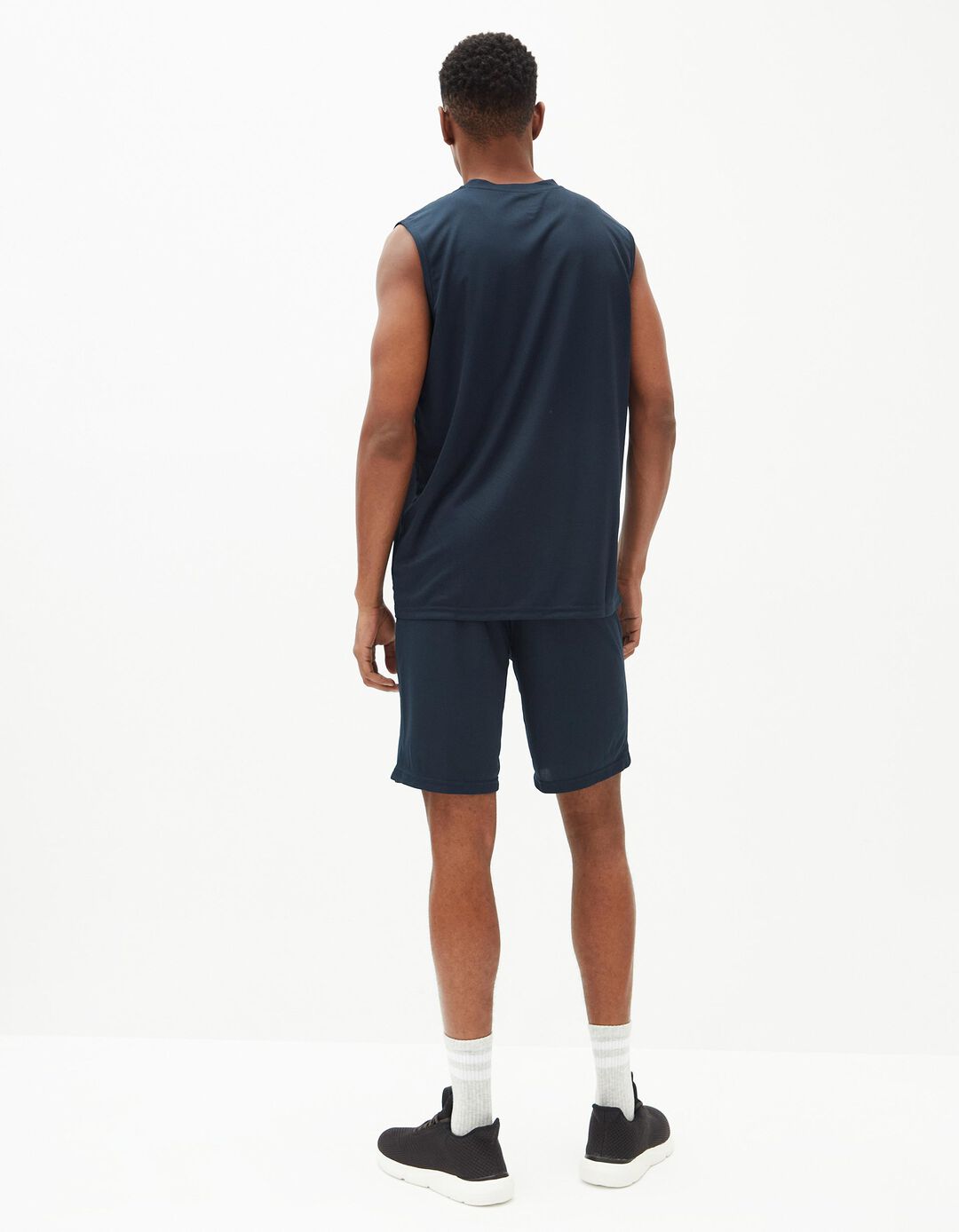 Calções de Desporto, Homem, Azul Escuro