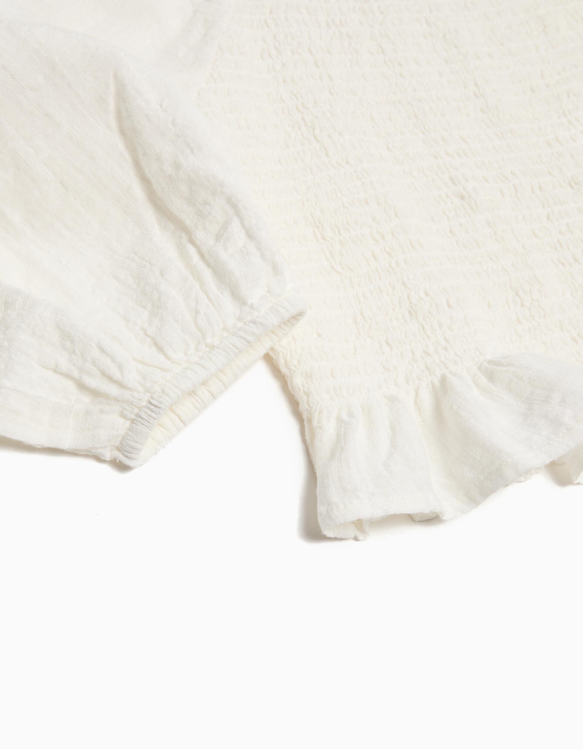 Comprar Online Blusa de Manga Comprida, Menina, Branco