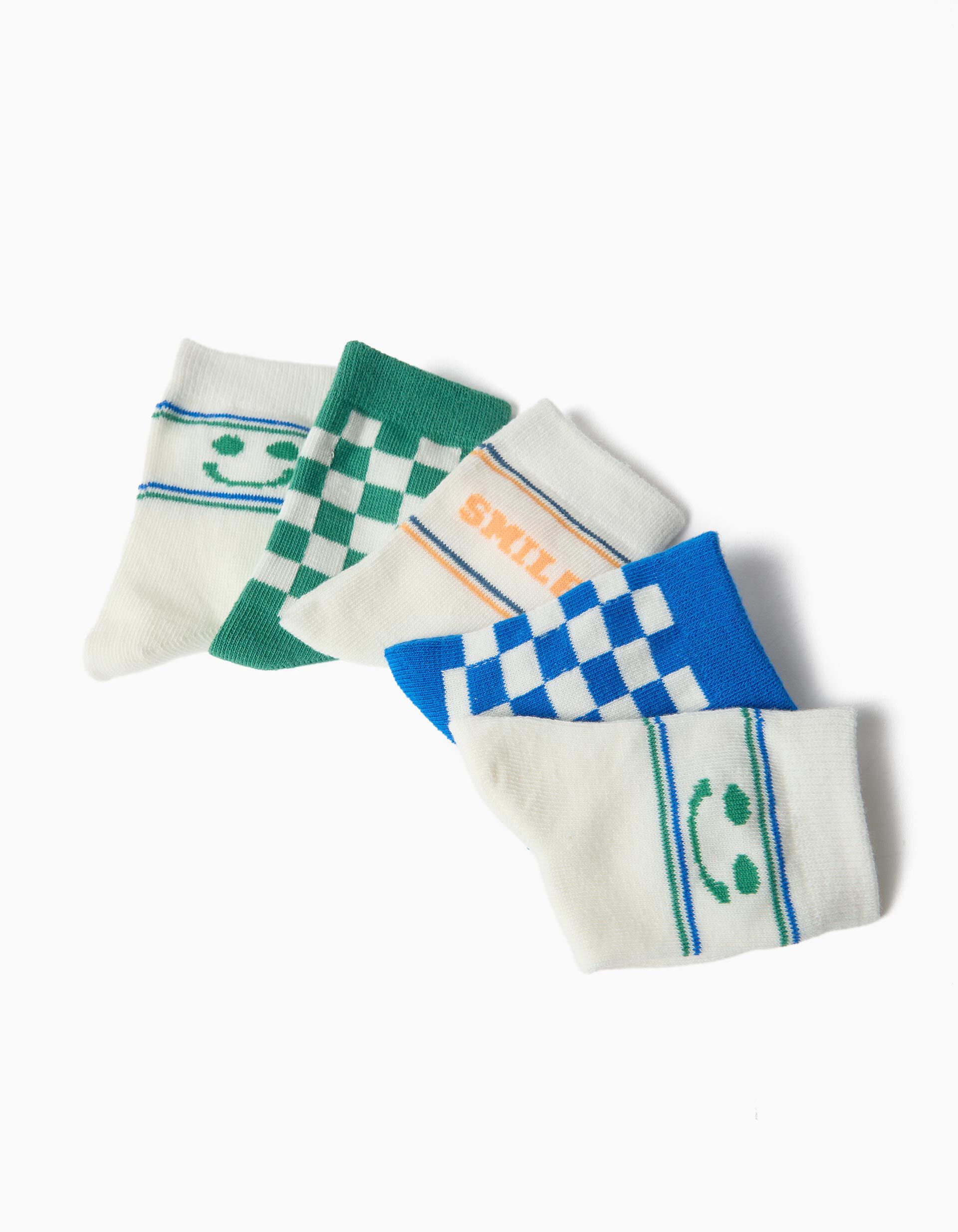 Comprar Online Pack 5 Pares De Meias, Menino, Multicolor