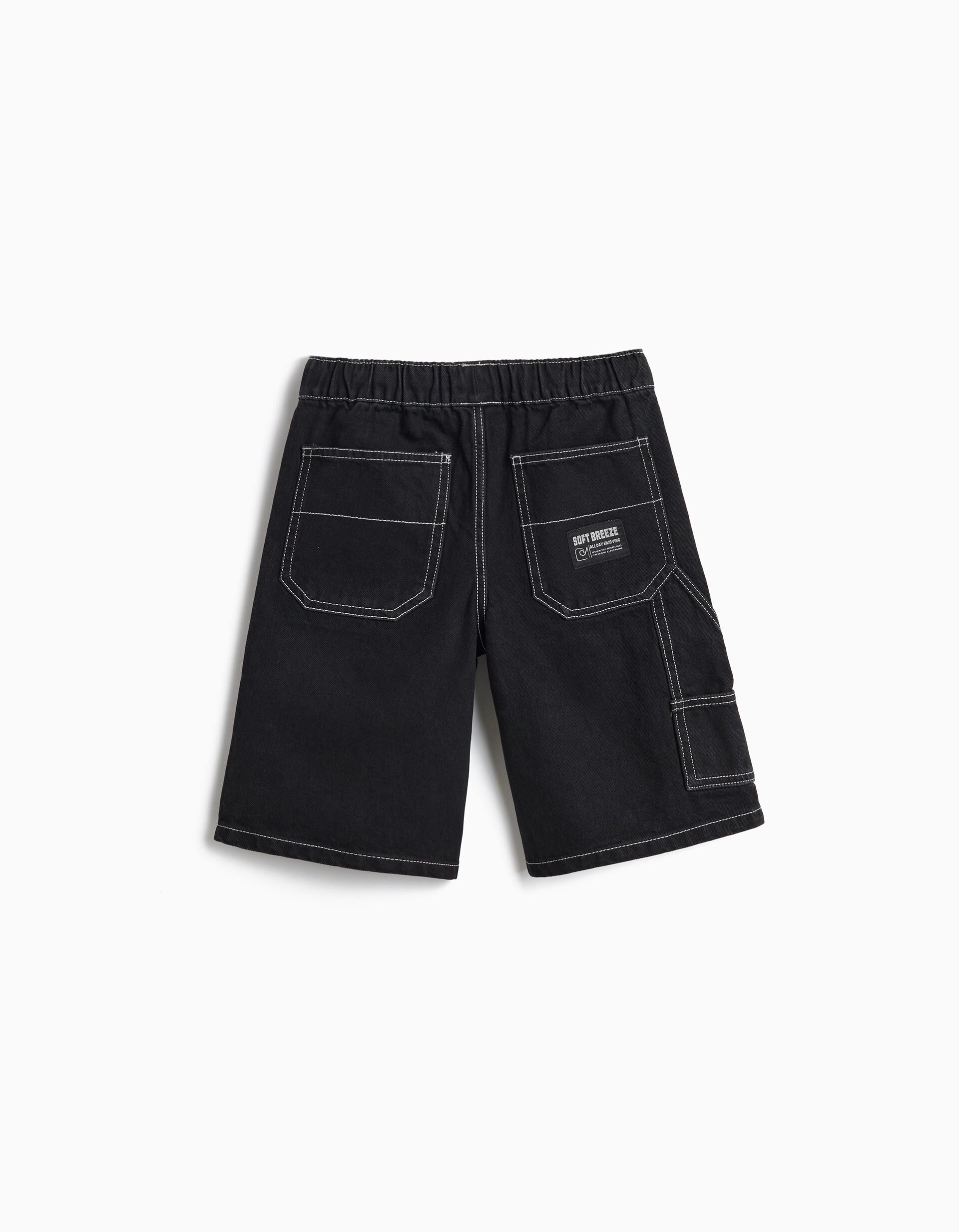 Comprar Online Cal&ccedil;&otilde;es de Ganga 'Loose Fit', Menino, Preto