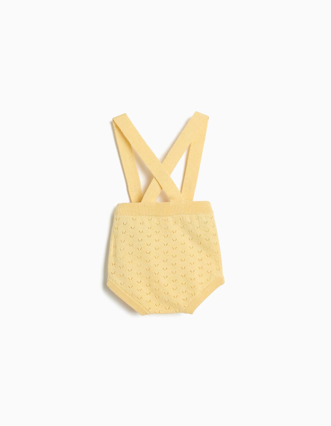 Cal&ccedil;&otilde;es de Malha, Rec&eacute;m-Nascido, Amarelo Claro