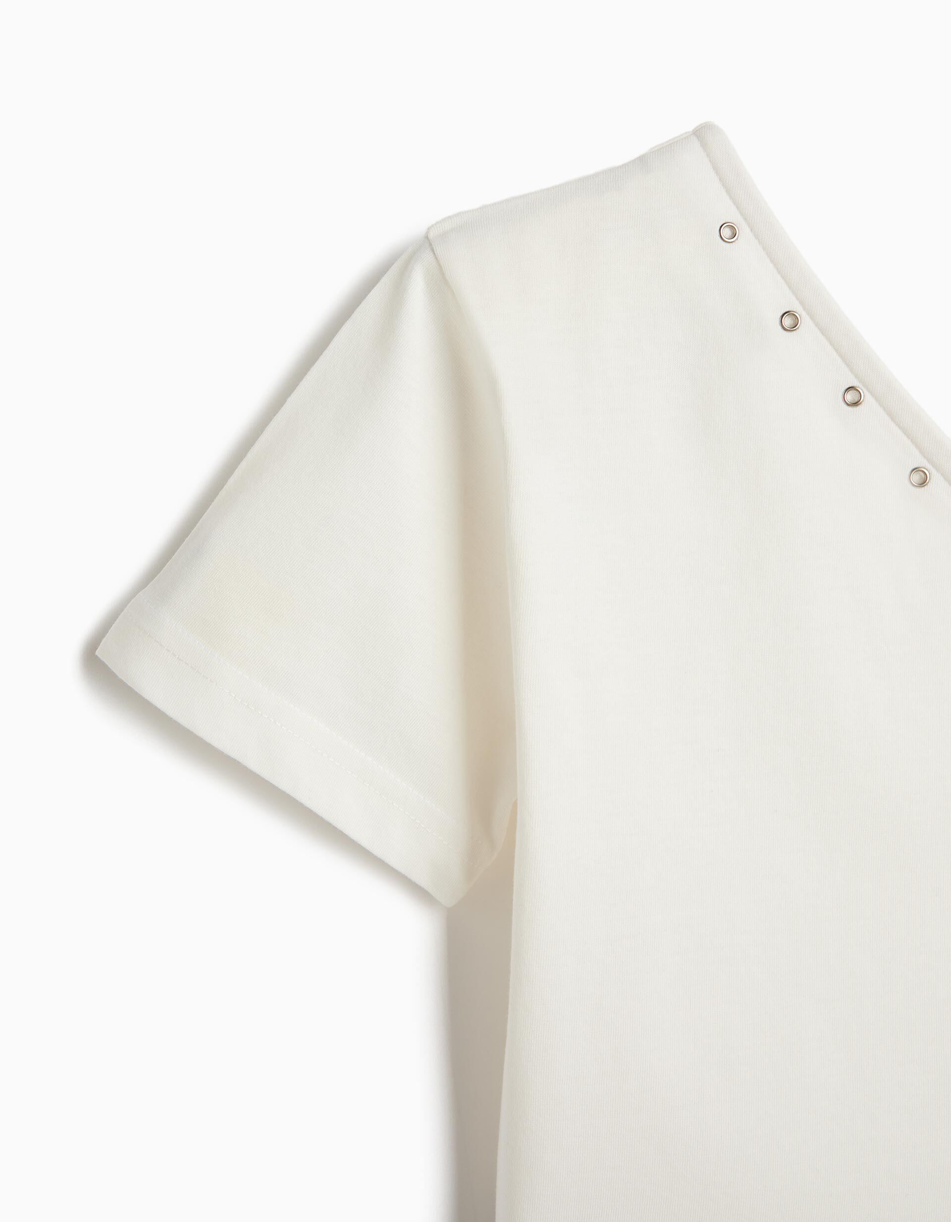 Comprar Online T-shirt Assim&eacute;trica, Menina, Branco