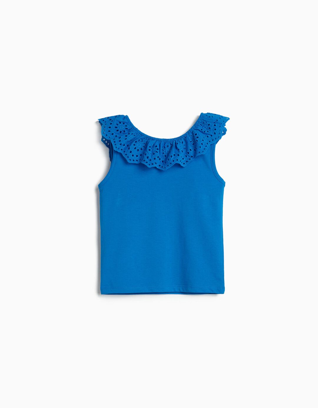Top, Menina, Azul
